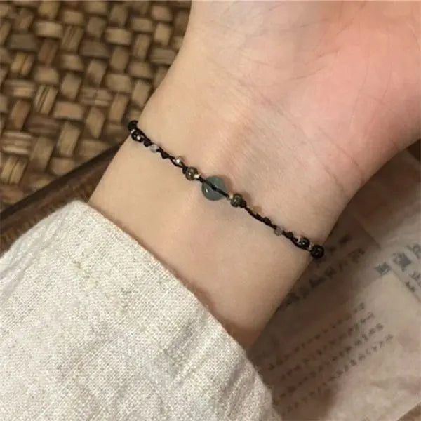 Fashion Simple Lucky Knot Red Rope Bracelets for Women Men Handmade String Adjustable Bracelet Friendship Amulet Jewelry Gift