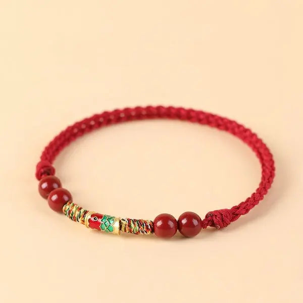 Fashion Simple Lucky Knot Red Rope Bracelets for Women Men Handmade String Adjustable Bracelet Friendship Amulet Jewelry Gift